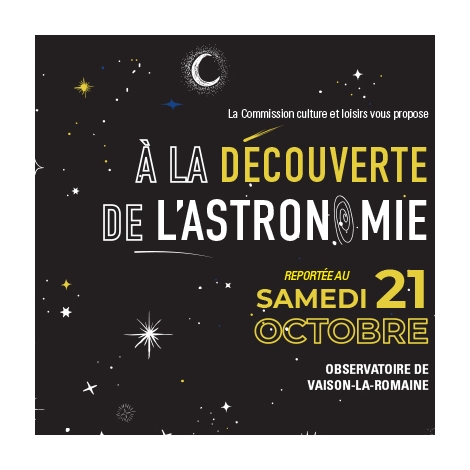 COM CULTURE - SORTIE ASTRONOMIE