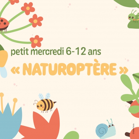 SLvie 07 - PETIT MERCREDI 06-12 ans  "LE NATUROPTÈRE"