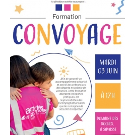 Formation des convoyeurs