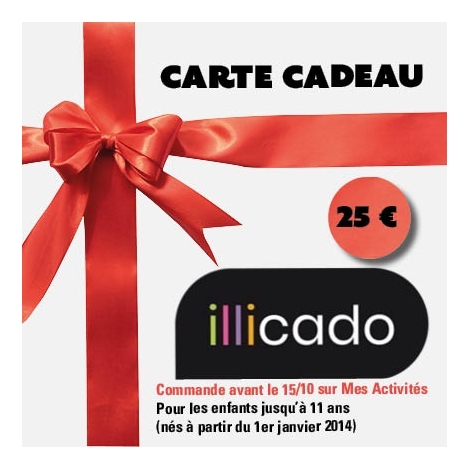 CARTE CADEAU DE NOEL 2025