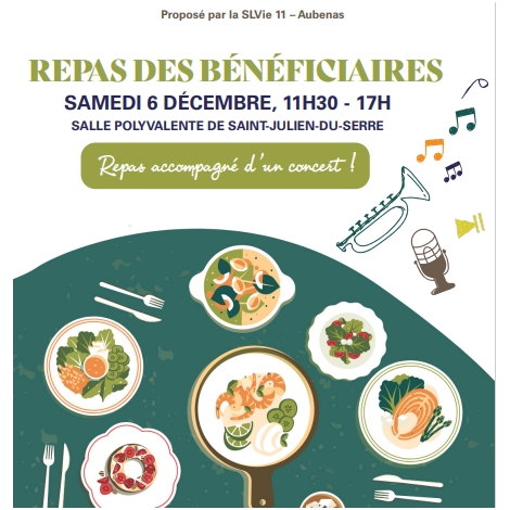 2025 SLVIE 11 Repas des bénéficiaires