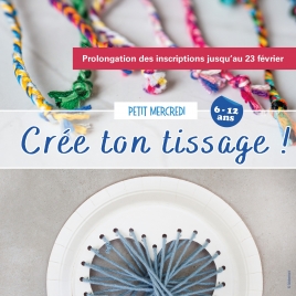 2026 SLvie13 Petit Mercredi TISSAGE CRÉATION