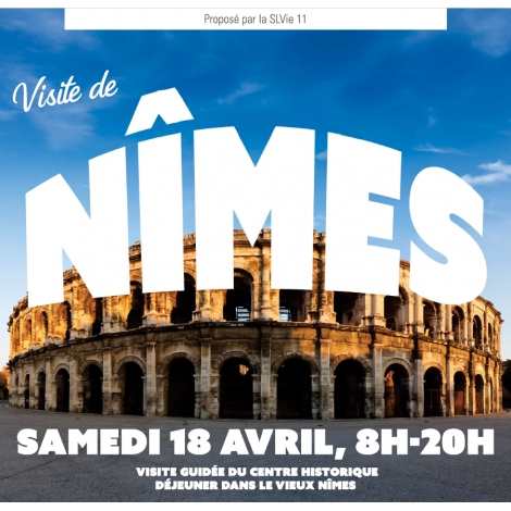 2026 SLVIE 11 Visite guidée de Nîmes