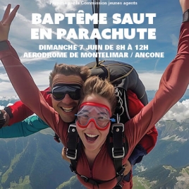Saut en parachute - Commission des Jeunes Agents