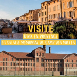 2026 - Commission pensionnés - visite d'Aix en Provence et du mémorial du camp des Milles